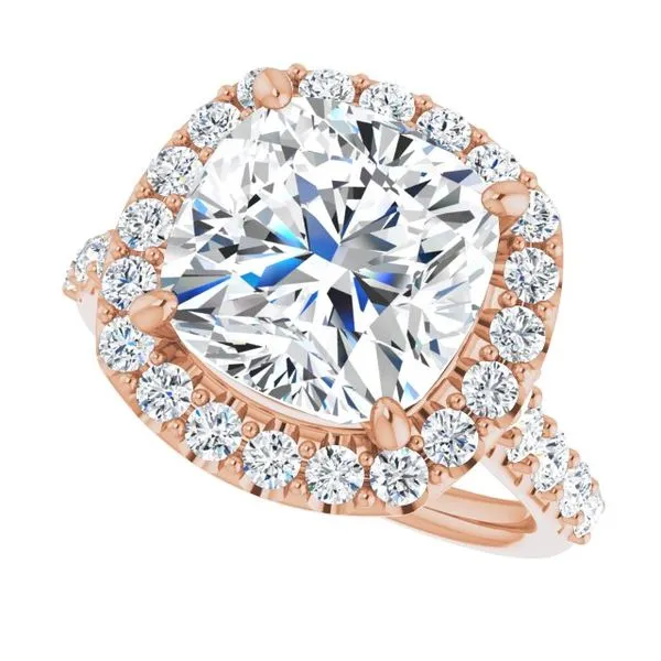 Halo-Style Engagement Ring Image 5 Shipley's Fine Jewelry Hampstead, MD