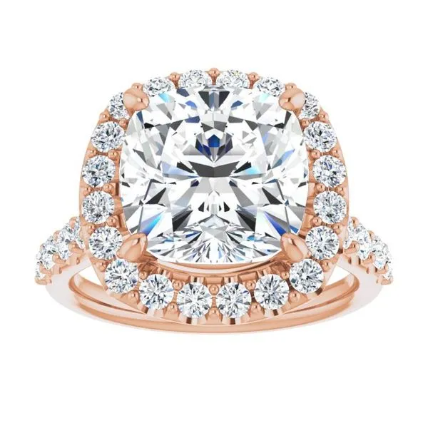 Halo-Style Engagement Ring Image 3 Shipley's Fine Jewelry Hampstead, MD