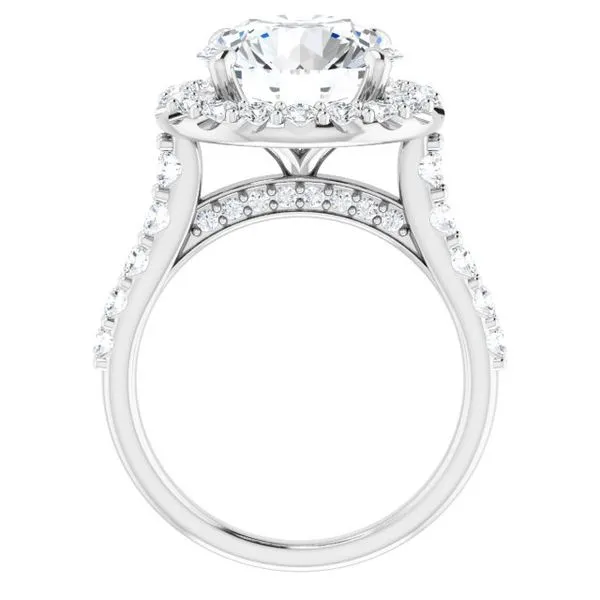 Halo-Style Engagement Ring Image 2 Shipley's Fine Jewelry Hampstead, MD