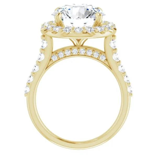Halo-Style Engagement Ring Image 2 Shipley's Fine Jewelry Hampstead, MD