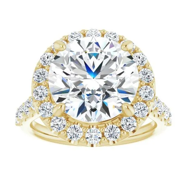 Halo-Style Engagement Ring Image 3 Shipley's Fine Jewelry Hampstead, MD