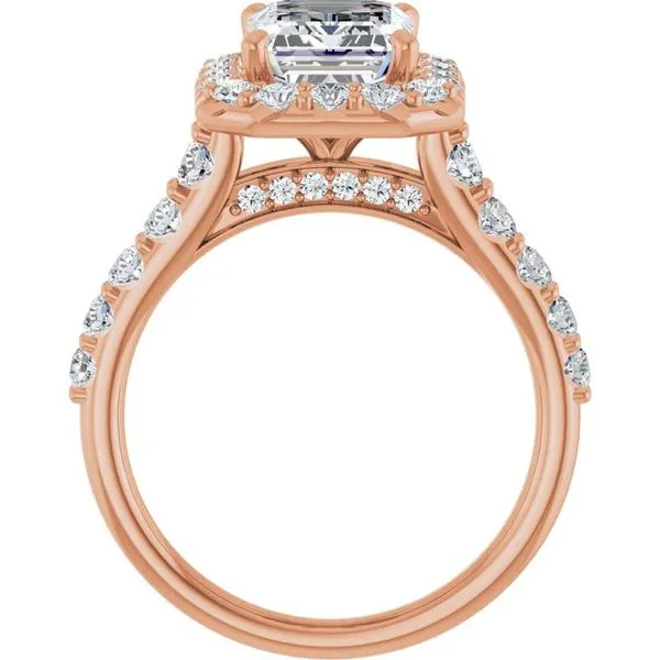 Halo-Style Engagement Ring Image 2 Shipley's Fine Jewelry Hampstead, MD