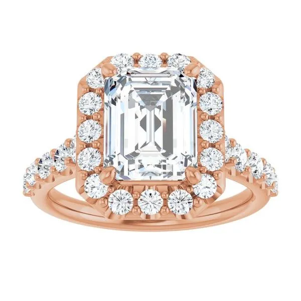 Halo-Style Engagement Ring Image 3 Shipley's Fine Jewelry Hampstead, MD