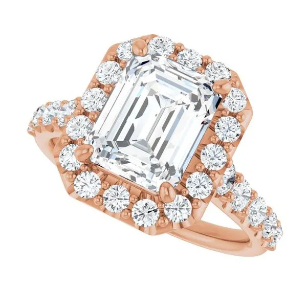 Halo-Style Engagement Ring Image 5 Shipley's Fine Jewelry Hampstead, MD