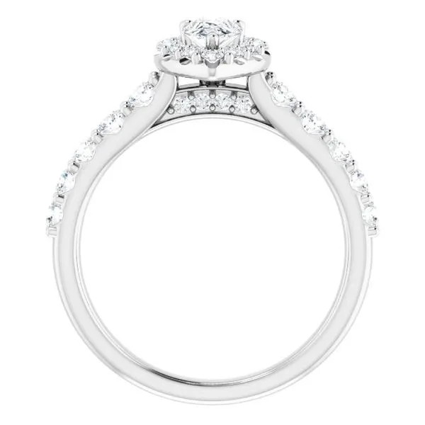 Halo-Style Engagement Ring Image 2 Shipley's Fine Jewelry Hampstead, MD