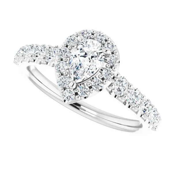 Halo-Style Engagement Ring Image 5 Shipley's Fine Jewelry Hampstead, MD