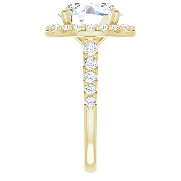 Halo-Style Engagement Ring Image 4 Shipley's Fine Jewelry Hampstead, MD