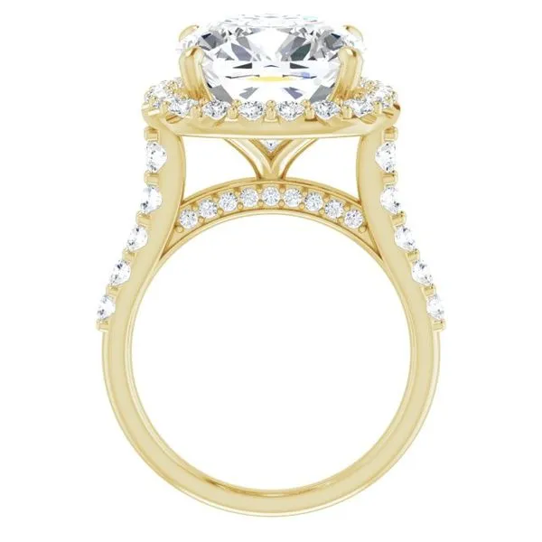 Halo-Style Engagement Ring Image 2 Shipley's Fine Jewelry Hampstead, MD