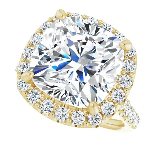 Halo-Style Engagement Ring Image 5 Shipley's Fine Jewelry Hampstead, MD