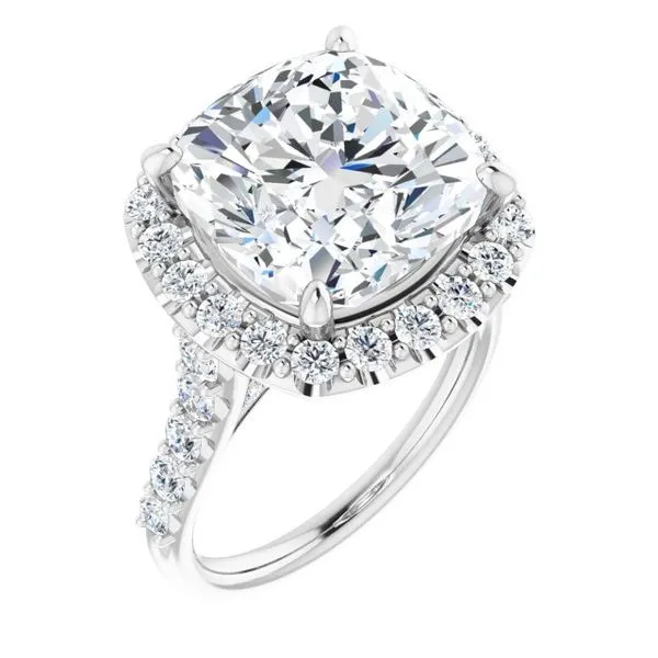 Halo-Style Engagement Ring Shipley's Fine Jewelry Hampstead, MD