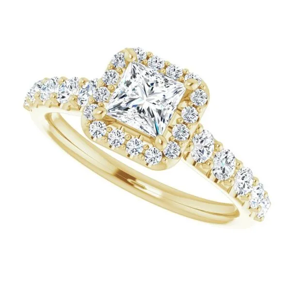 Halo-Style Engagement Ring Image 5 Shipley's Fine Jewelry Hampstead, MD