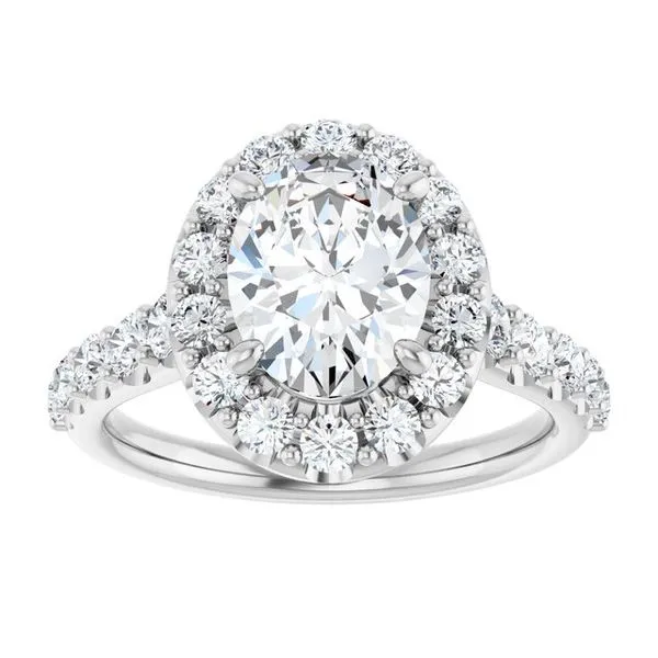 Halo-Style Engagement Ring Image 3 Shipley's Fine Jewelry Hampstead, MD