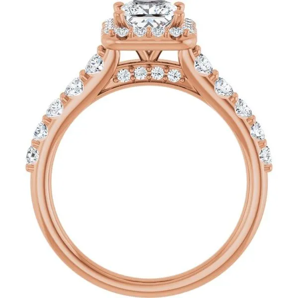 Halo-Style Engagement Ring Image 2 Shipley's Fine Jewelry Hampstead, MD