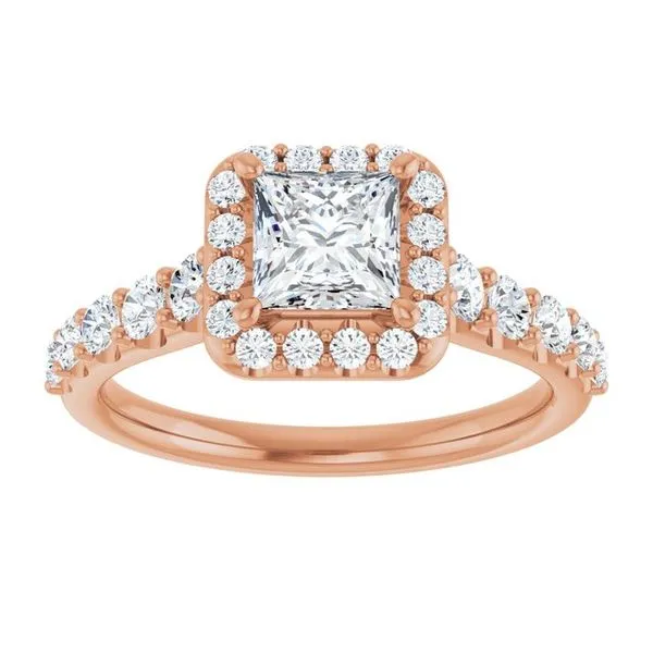 Halo-Style Engagement Ring Image 3 Shipley's Fine Jewelry Hampstead, MD