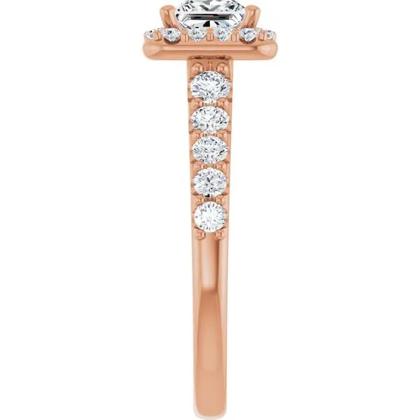 Halo-Style Engagement Ring Image 4 Shipley's Fine Jewelry Hampstead, MD