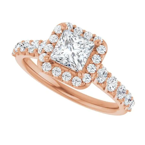 Halo-Style Engagement Ring Image 5 Shipley's Fine Jewelry Hampstead, MD