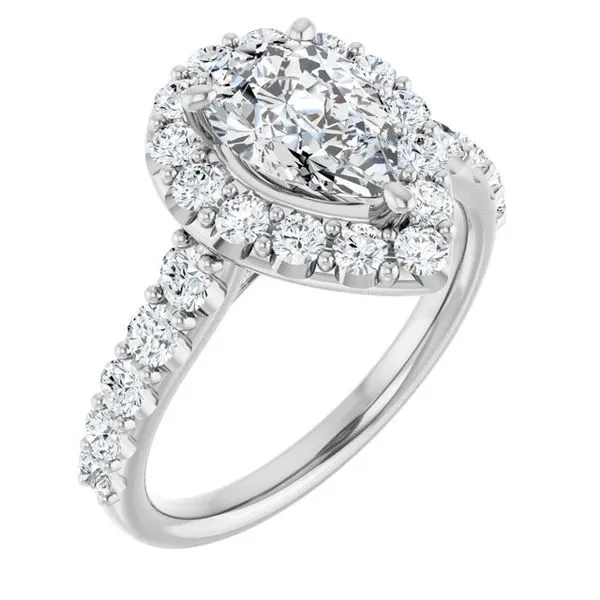 Halo-Style Engagement Ring Shipley's Fine Jewelry Hampstead, MD