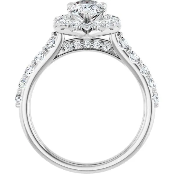 Halo-Style Engagement Ring Image 2 Shipley's Fine Jewelry Hampstead, MD