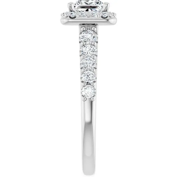 Halo-Style Engagement Ring Image 4 Shipley's Fine Jewelry Hampstead, MD