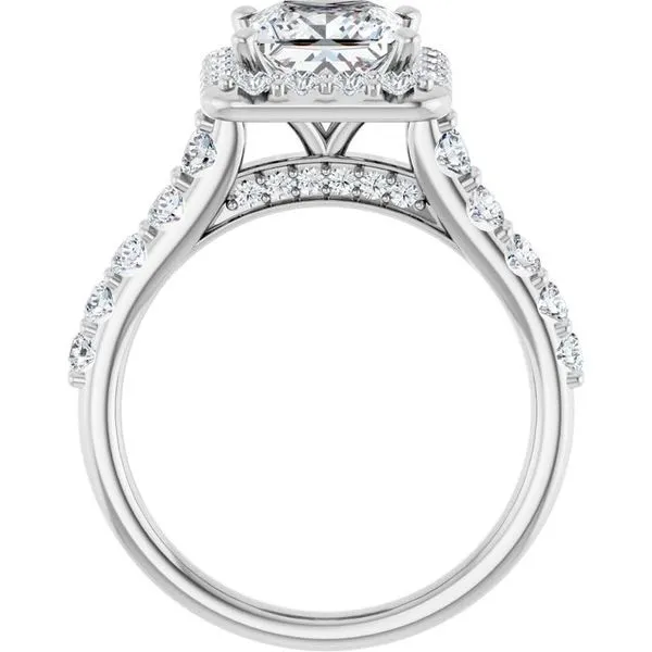 Halo-Style Engagement Ring Image 2 Shipley's Fine Jewelry Hampstead, MD