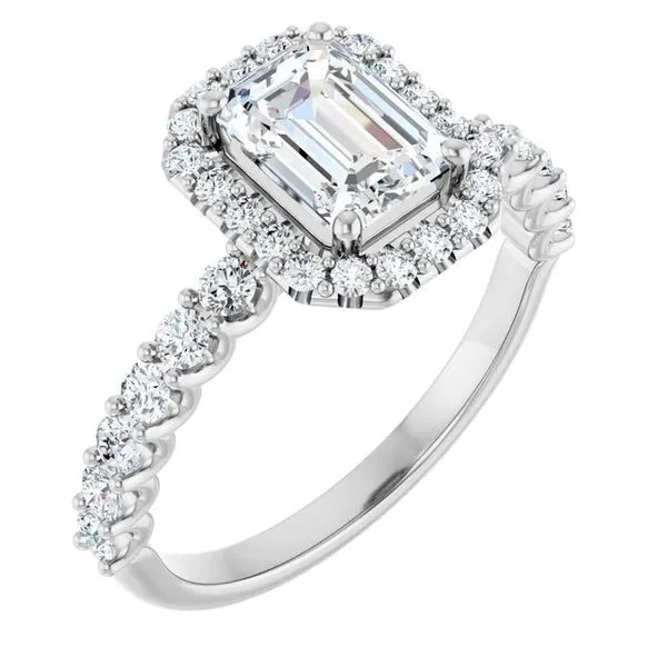 Halo-Style Engagement Ring Jimmy Smith Jewelers Decatur, AL