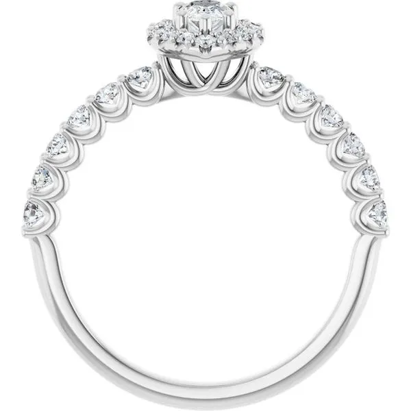 Halo-Style Engagement Ring Image 2 Shipley's Fine Jewelry Hampstead, MD