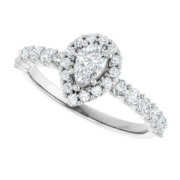 Halo-Style Engagement Ring Image 5 Shipley's Fine Jewelry Hampstead, MD