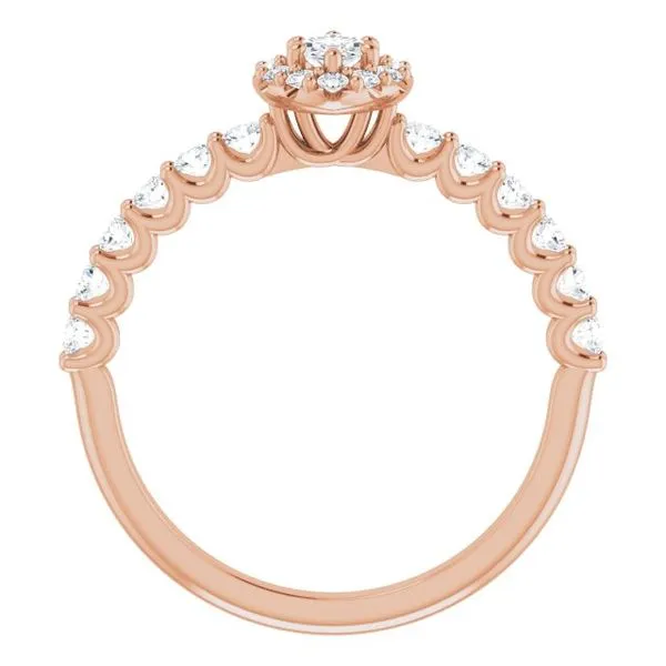 Halo-Style Engagement Ring Image 2 Shipley's Fine Jewelry Hampstead, MD