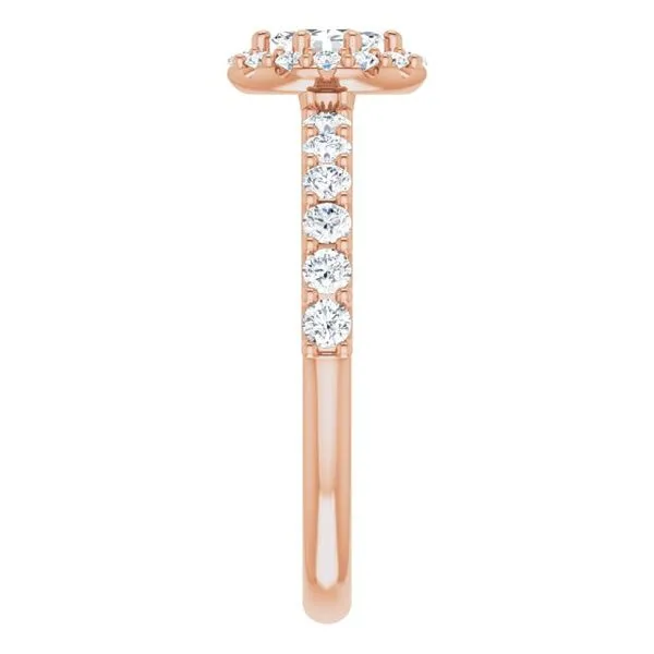 Halo-Style Engagement Ring Image 4 Shipley's Fine Jewelry Hampstead, MD