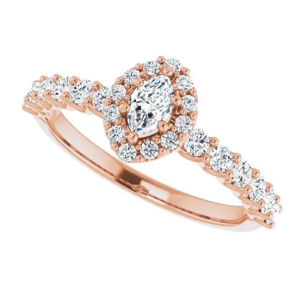 Halo-Style Engagement Ring Image 5 Shipley's Fine Jewelry Hampstead, MD