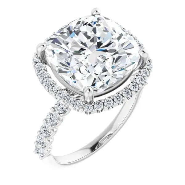 Halo-Style Engagement Ring Shipley's Fine Jewelry Hampstead, MD