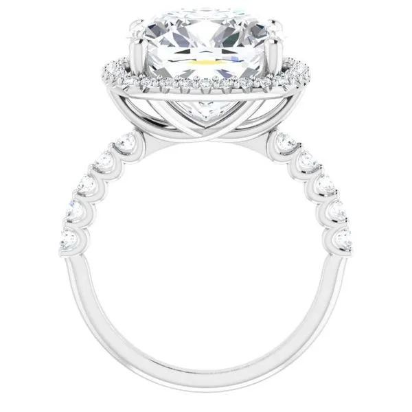 Halo-Style Engagement Ring Image 2 Shipley's Fine Jewelry Hampstead, MD