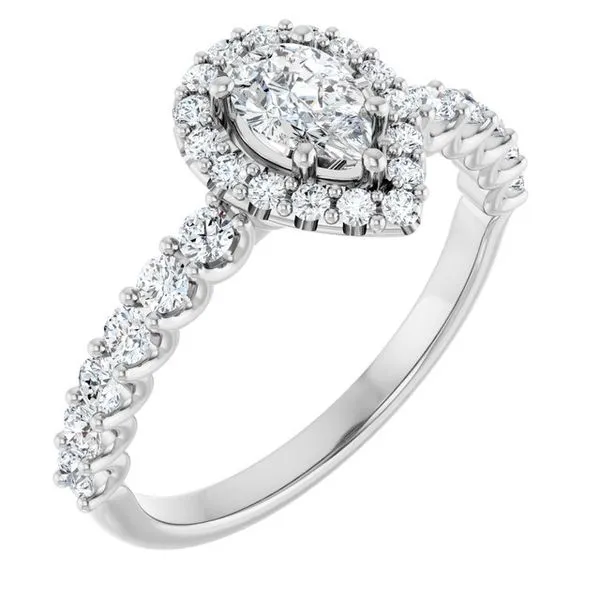 Halo-Style Engagement Ring Michael Szwed Jewelers Longmeadow, MA