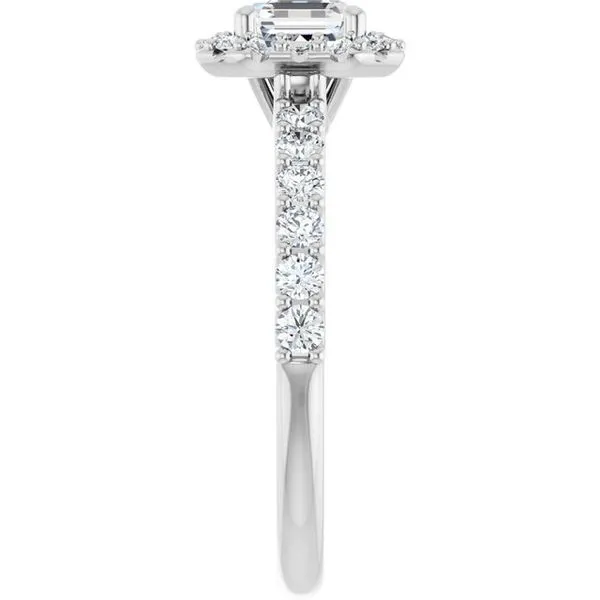 Halo-Style Engagement Ring Image 4 Shipley's Fine Jewelry Hampstead, MD