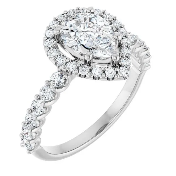 Halo-Style Engagement Ring Shipley's Fine Jewelry Hampstead, MD