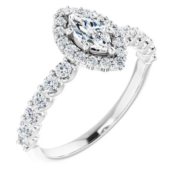 Halo-Style Engagement Ring Shipley's Fine Jewelry Hampstead, MD