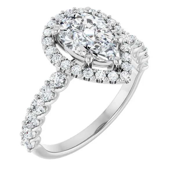 Halo-Style Engagement Ring Shipley's Fine Jewelry Hampstead, MD