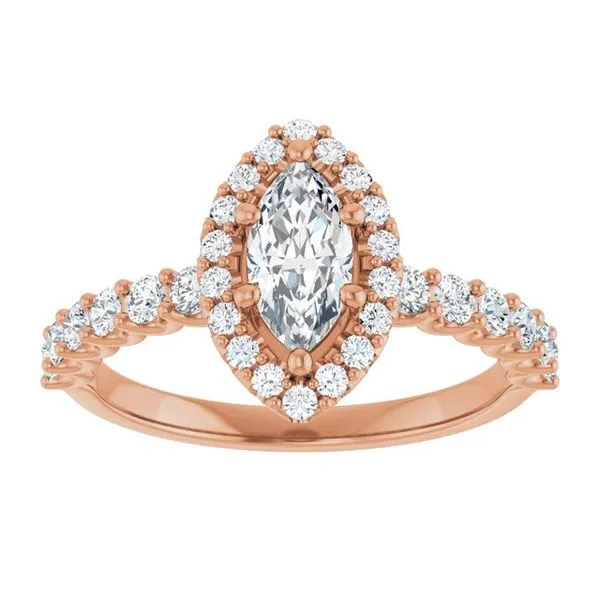 Halo-Style Engagement Ring Image 3 Shipley's Fine Jewelry Hampstead, MD