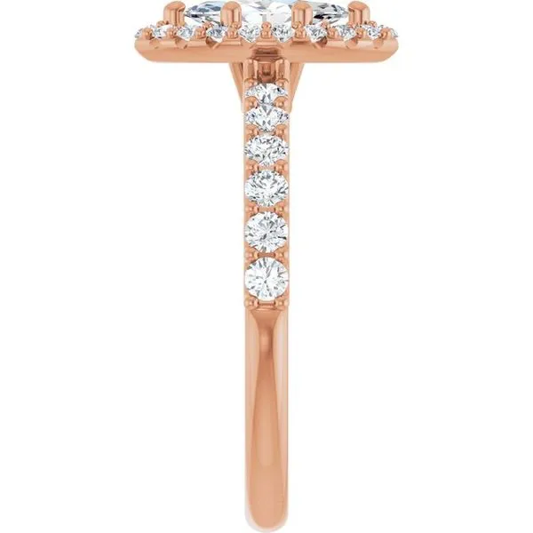 Halo-Style Engagement Ring Image 4 Shipley's Fine Jewelry Hampstead, MD