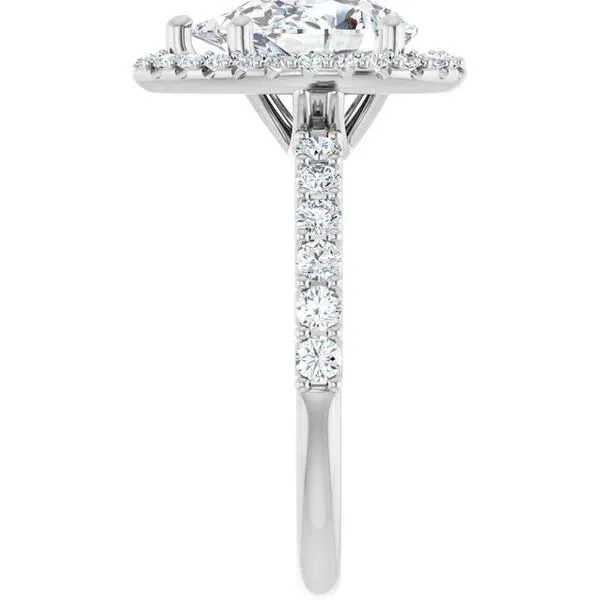 Halo-Style Engagement Ring Image 4 Shipley's Fine Jewelry Hampstead, MD