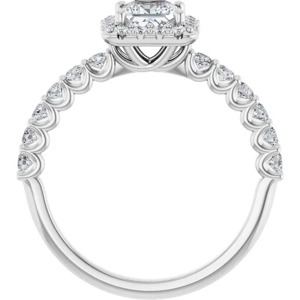 Halo-Style Engagement Ring Image 2 Shipley's Fine Jewelry Hampstead, MD
