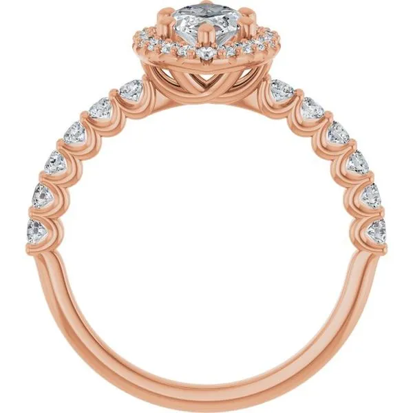 Halo-Style Engagement Ring Image 2 Shipley's Fine Jewelry Hampstead, MD