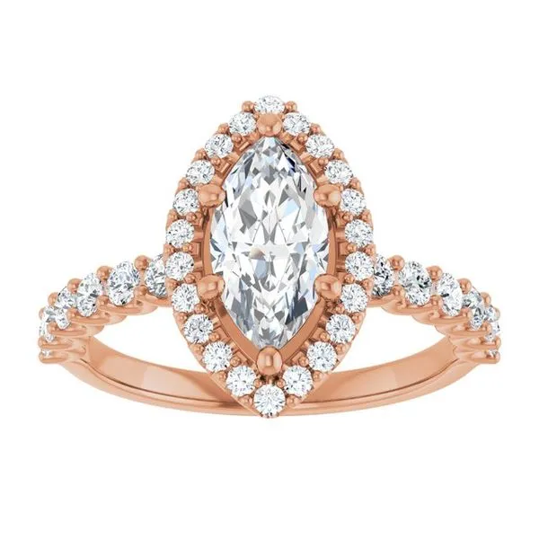 Halo-Style Engagement Ring Image 3 Shipley's Fine Jewelry Hampstead, MD