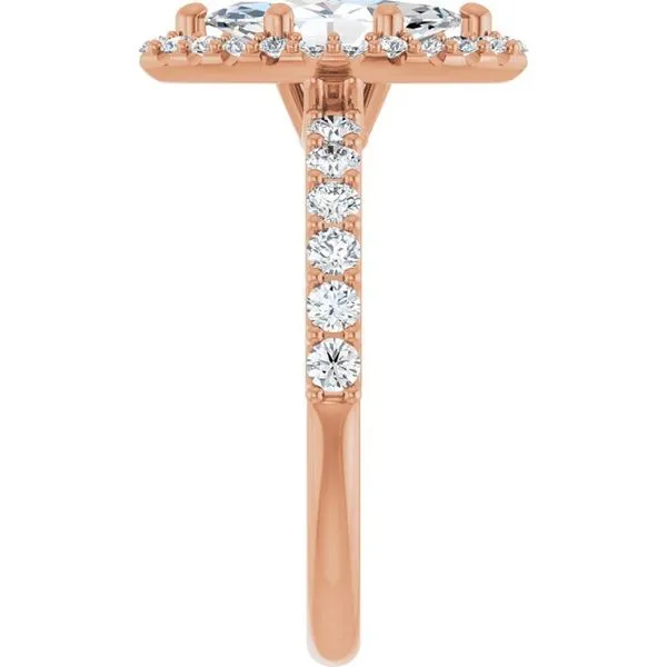 Halo-Style Engagement Ring Image 4 Shipley's Fine Jewelry Hampstead, MD