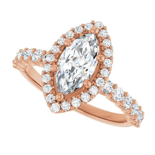 Halo-Style Engagement Ring Image 5 Shipley's Fine Jewelry Hampstead, MD