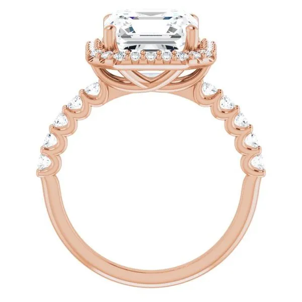 Halo-Style Engagement Ring Image 2 Shipley's Fine Jewelry Hampstead, MD