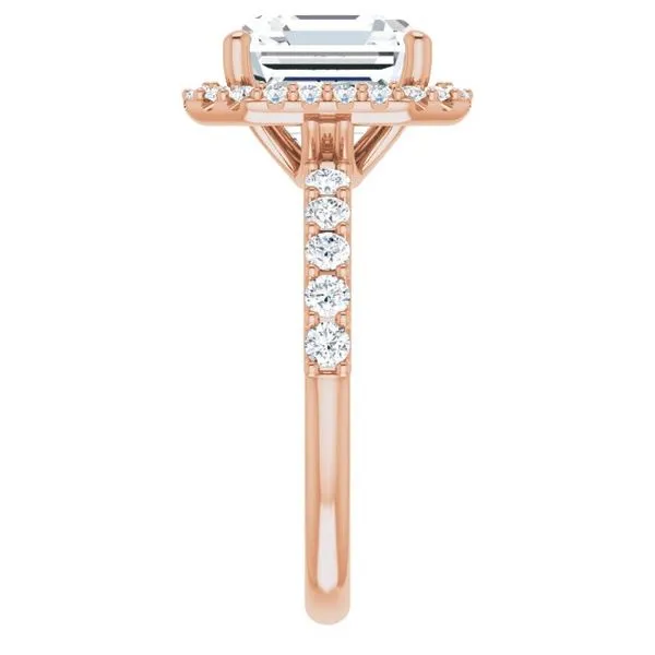 Halo-Style Engagement Ring Image 4 Shipley's Fine Jewelry Hampstead, MD