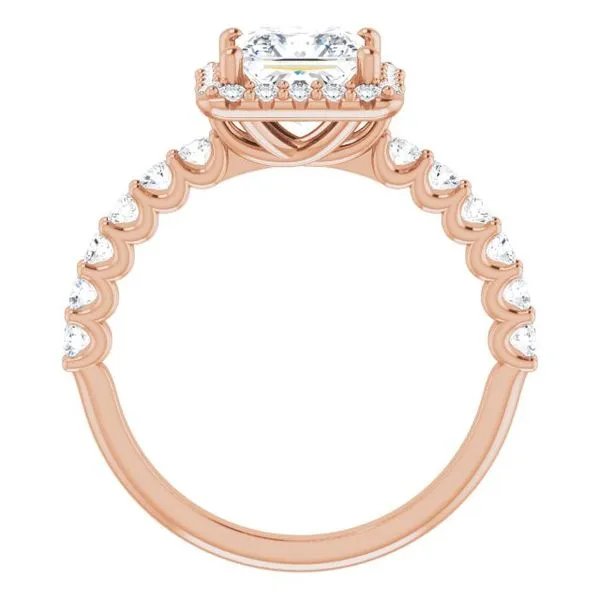 Halo-Style Engagement Ring Image 2 Shipley's Fine Jewelry Hampstead, MD