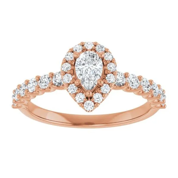 Halo-Style Engagement Ring Image 3 Shipley's Fine Jewelry Hampstead, MD