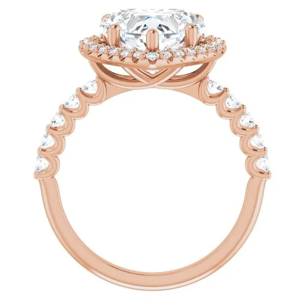 Halo-Style Engagement Ring Image 2 Shipley's Fine Jewelry Hampstead, MD